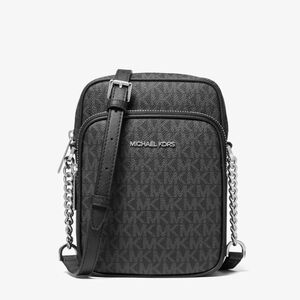 Michael Kors Black Logo Messenger Bag